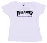 Thrasher Infant Skate Mag Tee - White