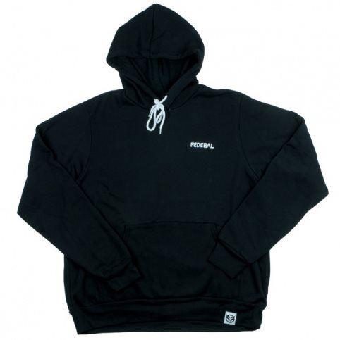 Federal Freehand Hooded Sweat - Black