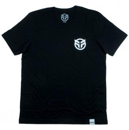 Federal Small Logo Tee - Black