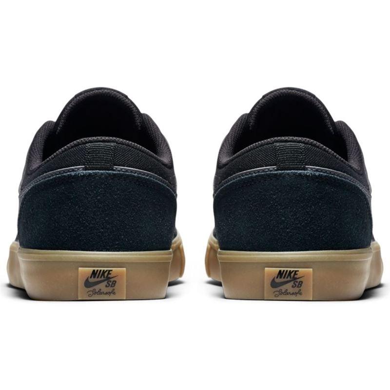 Nike SB Portmore II Solarsoft - Black/Dark Grey/Gum