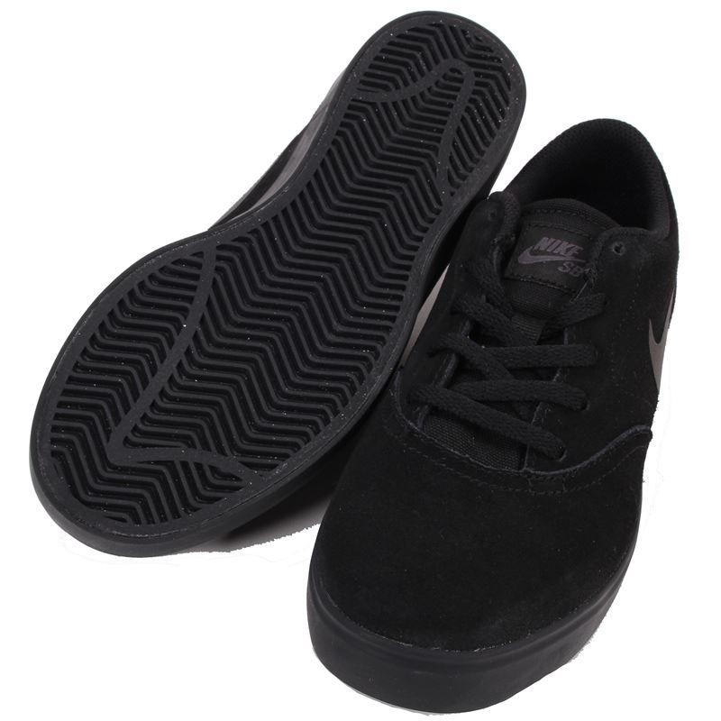 Nike SB Youth Check Suede (PS) Black/Black