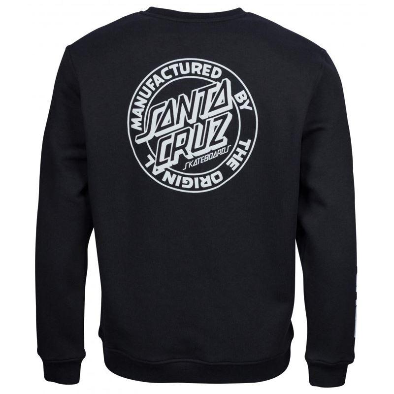 Santa Cruz MFG Dot Crew - Black