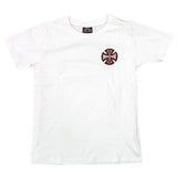 Independent Youth 2 Colour TC Tee - White