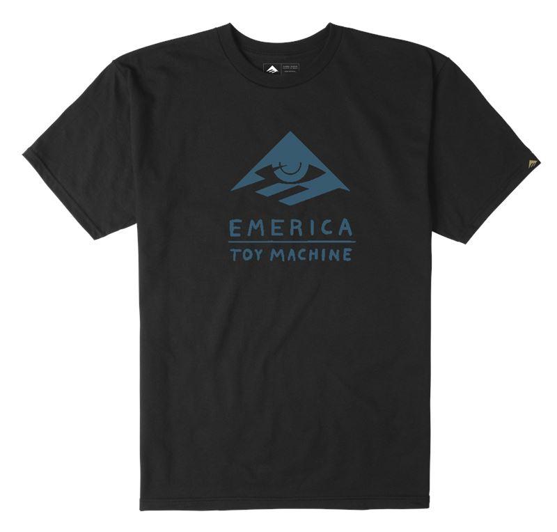 Emerica X Toy Machine Tee - Black