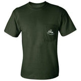 The Trip Outskirts Pocket Tee - Forest Green