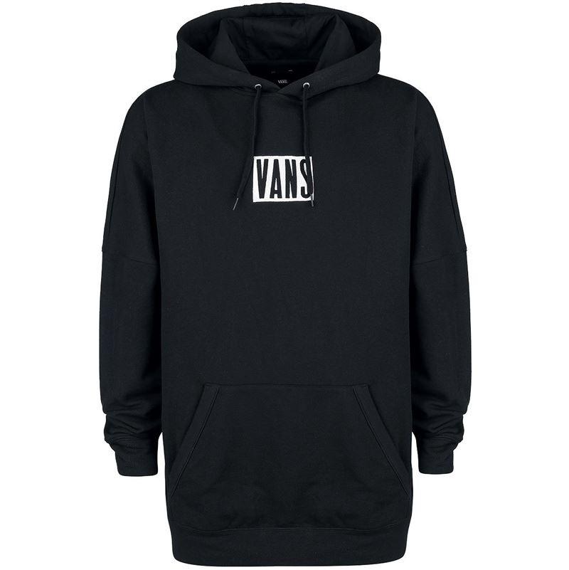 Vans Tall Box Slouch Fit Hoodie - Black