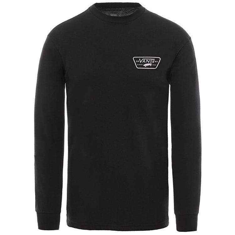 Vans Full Patch Back Longsleeve Tee - Black/Violet