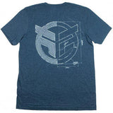 Federal Blueprint Tee - Heather Navy