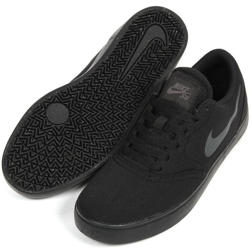 Nike SB Youth Check Canvas Black/Anthracite