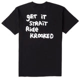 Krooked Strait Eyes Tee - Black