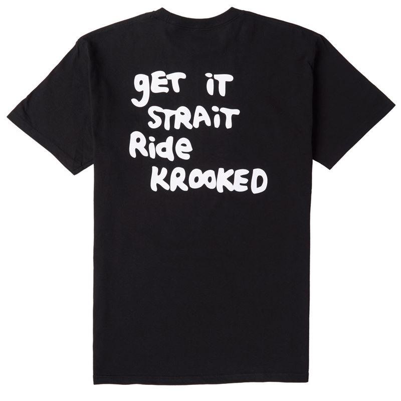 Krooked Strait Eyes Tee - Black