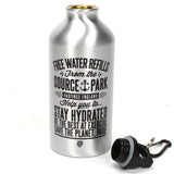 Source Metal Water bottle  Silver