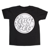 The Ting Kids Script Tee - Black