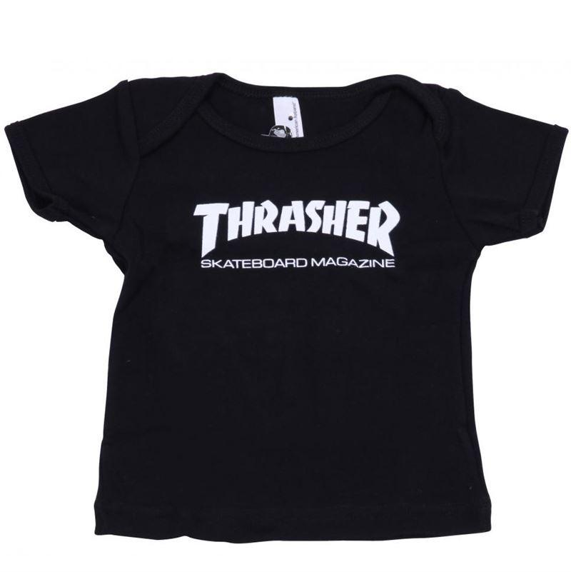 Thrasher Infant Skate Mag Tee - Black