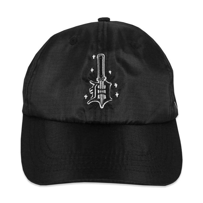 Ethik x Cult DeEvils Windbreaker Dad Hat - Black Black