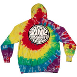 The Trip Tie-Dye Psych Hoodie - Rainbow
