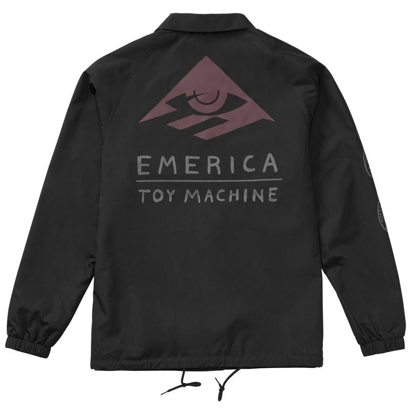 Emerica Darkness x Toy Machine Jacket - Black
