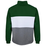 Santa Cruz Strip Panel 1/4 Zip Crew - Forest