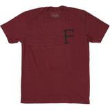 Further Slab Tee - Maroon