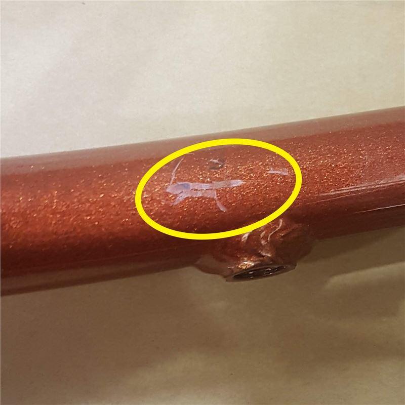 Total BMX TWS Frame *COSMETIC DAMAGE* Metal Copper / 20.6"