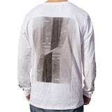 Ciao Mirror Longsleeve Tee - White