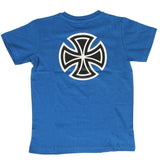 Independent Youth Bar Cross Tee - Royal