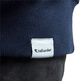 Tall Order Patch / Arm Print Hooded Sweatshirt - Navy Blue