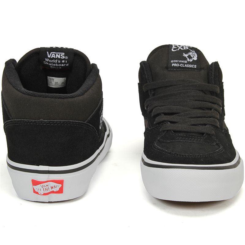 Vans Half Cab Pro - Black/Black/White