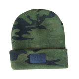 Cult Leather Patch Beanie