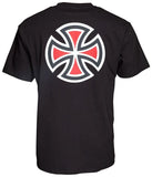 Independent Bar Cross Tee - Black
