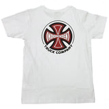 Independent Youth 2 Colour TC Tee - White
