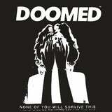 Doomed Black Sew-On Patch