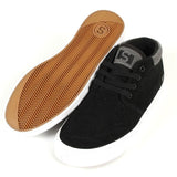 State Albany Black/Pewter Suede