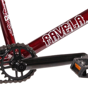 Jet BMX Favela BMX Bike - Burgundy/Black Kit