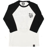 Federal Mark Love 3/4 Sleeve Tee - White/Black