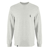 The Trip Mt. Trip Longsleeve Tee - Heather Grey