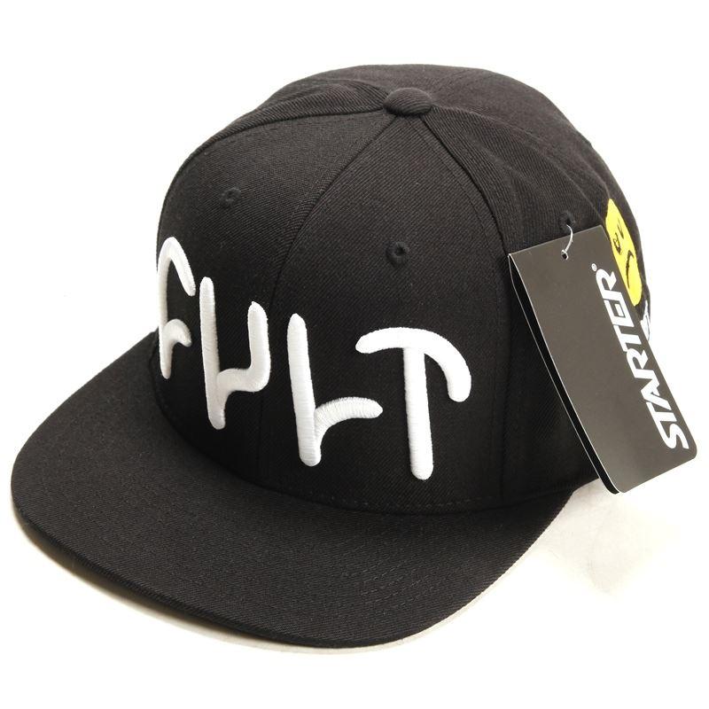 Cult x Starter Snap Back Hat - This Night Logo Black With This Night Logo
