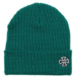 Independent Cross Ribbed Beanie - Forest Green