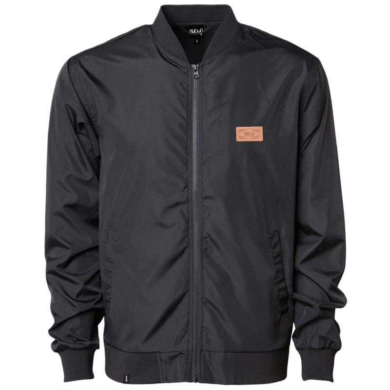 The Trip Badge Bomber Jacket - Black