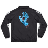 Santa Cruz Youth Screaming Hand Coach Jacket - Black