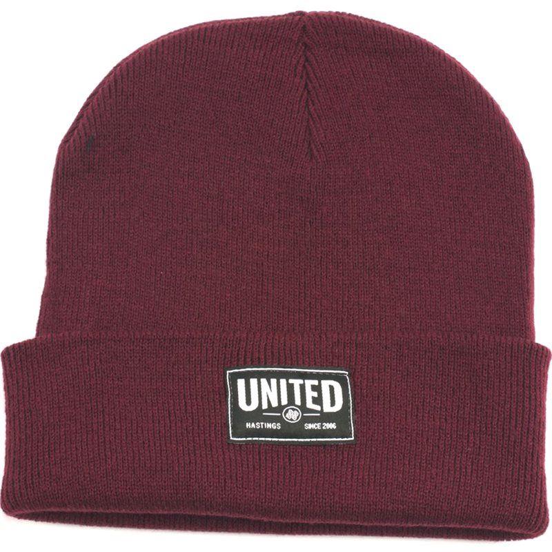 United Signature Label Cuff Beanie