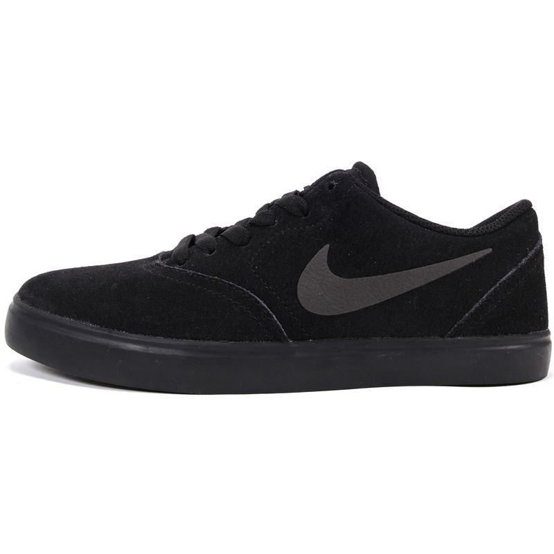Nike SB Youth Check Suede (GS) - Black/Black