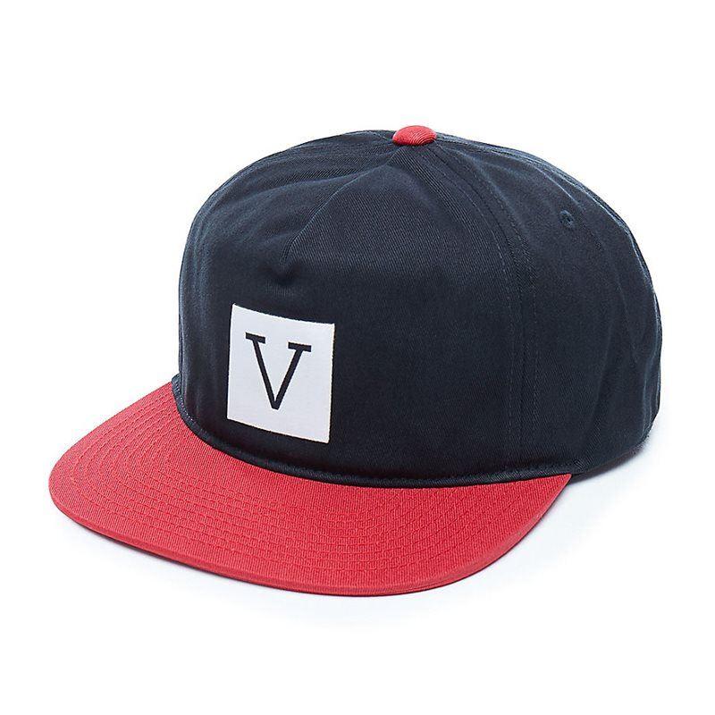 Vans Chima Unstructured Cap - Black/Chili Pepper