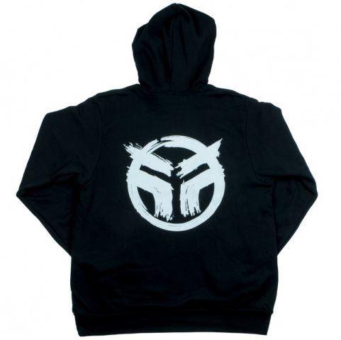 Federal Freehand Hooded Sweat - Black