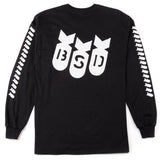 BSD Bomber Longsleeve Tee - Black