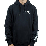 Tall Order Patch / Arm Print Hooded Sweatshirt - Black