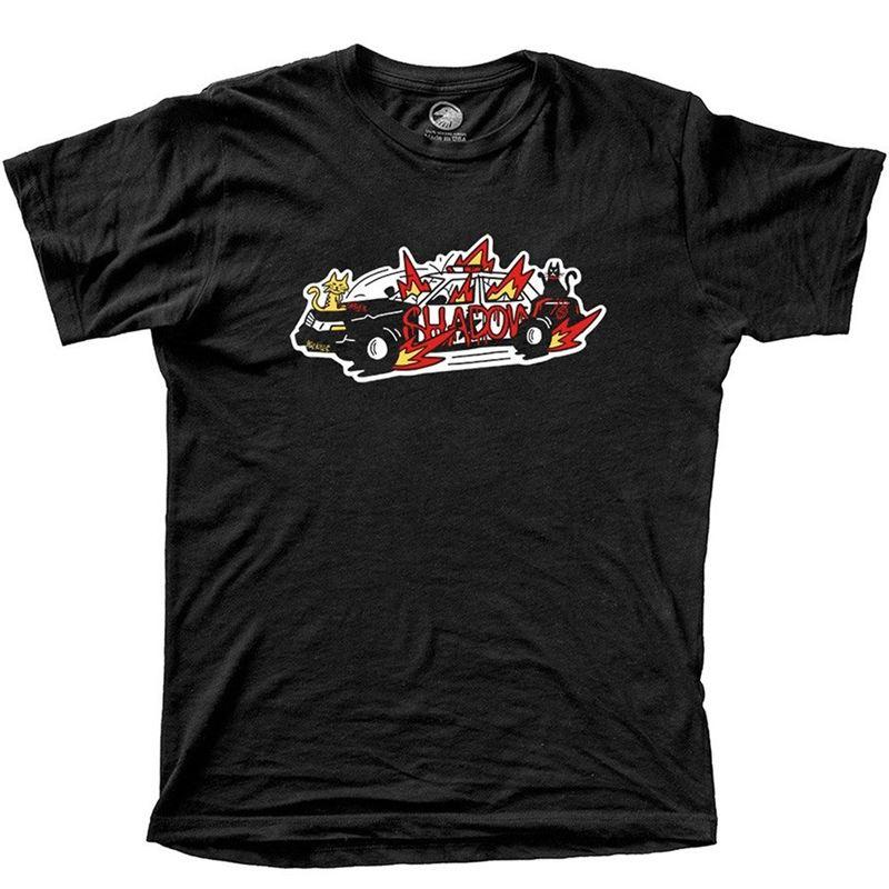 Shadow Cat Riot Tee - Black