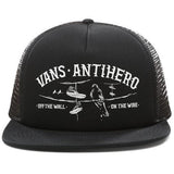 Vans x Anti Hero Wired Trucker Hat - Black