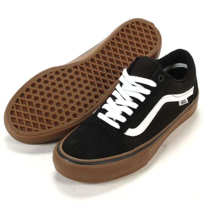 Vans Old Skool Pro Black/White/Medium Gum