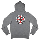 Independent Youth Bar Cross Hoodie - Dark Heather